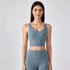 BRA Running Bra Berlari Bra Bergaya Wanita Baru Wanita, Tank Top Kebugaran, dan Pakaian Yoga